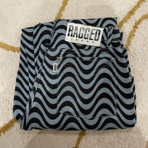 Ragged Priest Wave Dad Jean (Blue) - Picture 3 of 3